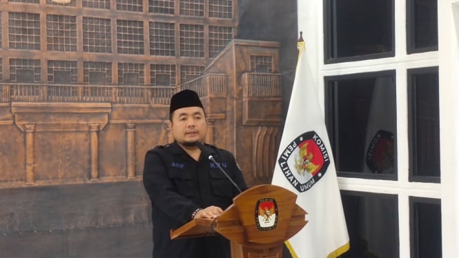 Ketua KPU RI, Mochammad Afifuddin