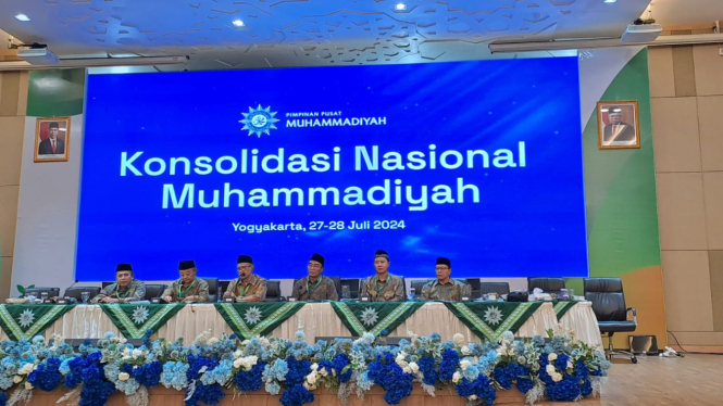 Press Conference Konsolidasi Nasional Muhammadiyah di UNISA Yogyakarta