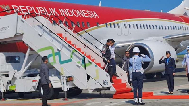 Presiden Joko Widodo (Jokowi) dan Ibu Negara Iriana