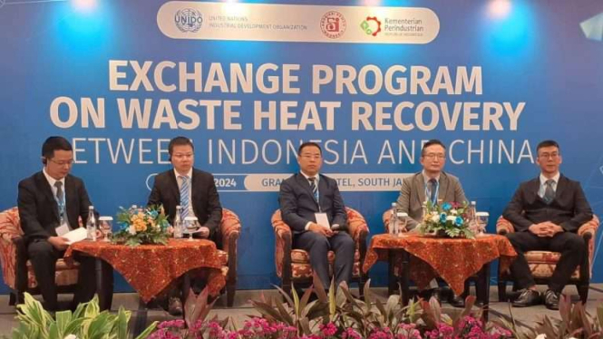 Exchange Program on Waste Heat Recovery, Between Indonesia and China.