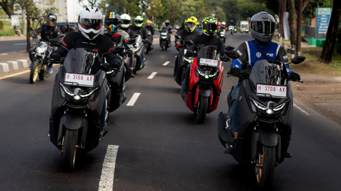 Test ride Yamaha Nmax Turbo Jakarta-Yogyakarta