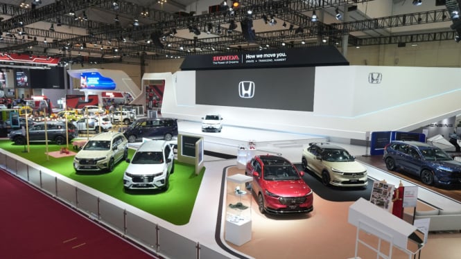 Booth Mobil Honda di GIIAS 2024