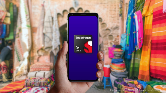 Prosesor Snapdragon 4s Gen 2 Mobile Platform.