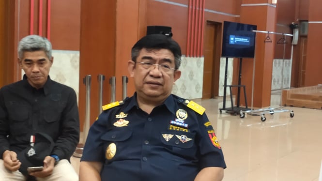 Direktur Komunikasi dan Bimbingan Pengguna Jasa Bea Cukai Kemenkeu, Nirwala Dwi Heryanto