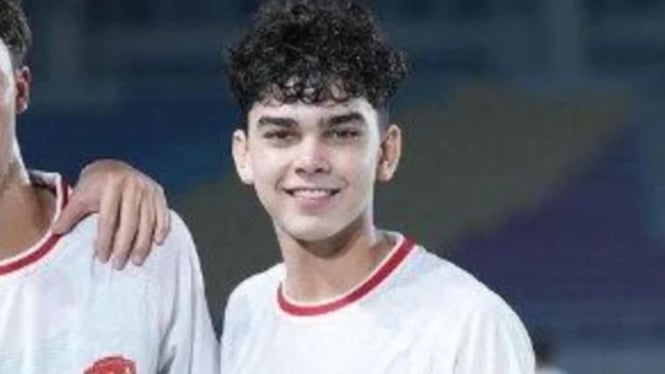 Pemain Timnas Indonesia U16, Mathew Baker atau Matt Baker