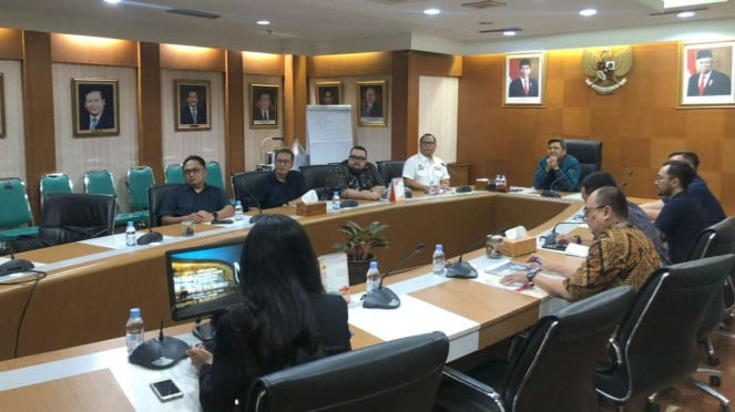 Pertemuan panitia IMX dengan Kemenperin