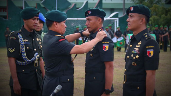 VIVA Militer: Serah terima jabatan komandan Yonif Raider 500 Sikatan