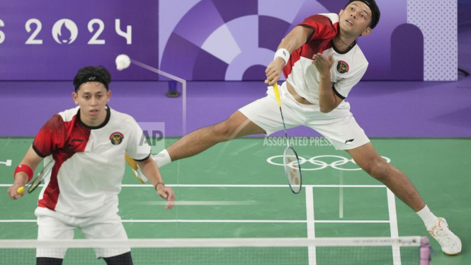 Fajar/ Rian di Olimpiade 2024