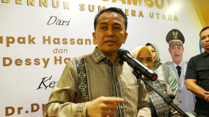 Pj Gubernur Sumut, Agus Fatoni.(B.S.Putra/VIVA)