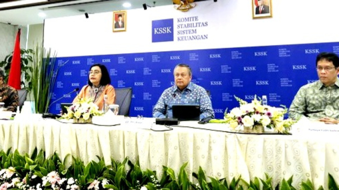 [dok. Konferensi Pers KSSK di kantor LPS, Jakarta, Jumat, 2 Agustus 2024]