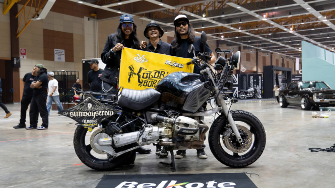 Motor modifikasi Indonesia hadir di pameran Malaysia