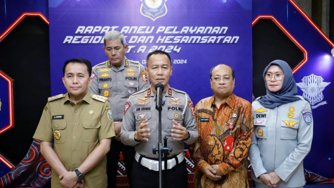 Tim Pembina Samsat Nasional gelar Rapat Anev Regident dan Kesamsatan