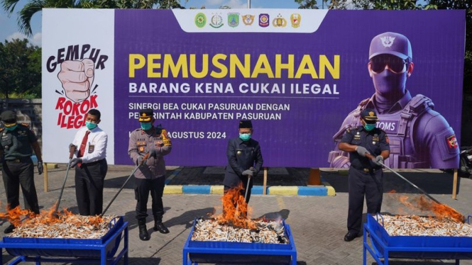 Bea Cukai gelar pemusnahan barang yang menjadi milik negara (BMMN)