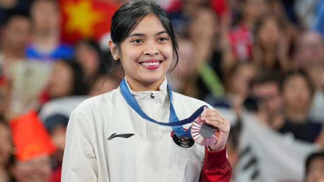 Gregoria Mariska Tunjung sabet medali perunggu Olimpiade 2024