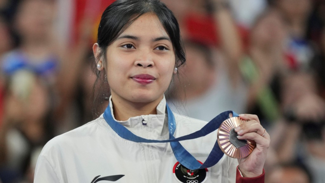 Gregoria Mariska Tunjung sabet medali perunggu Olimpiade 2024