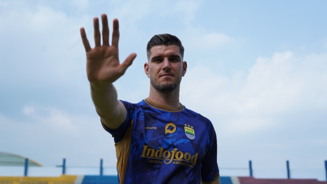 Bek Tangguh Persib Bandung, Nick Kuipers (dokumentasi Persib) 