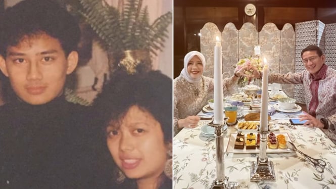 Sandiaga Uno dan istri, Nur Asia