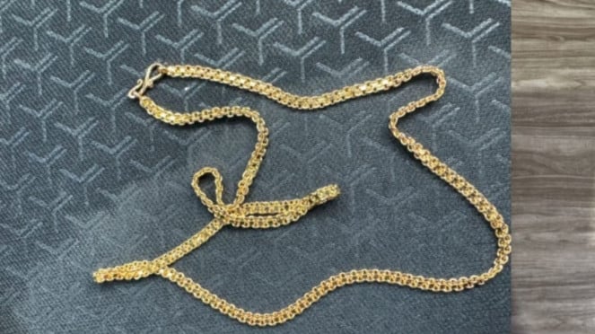 25 gramos de cubiertas de oro pertenecientes a ciudadanos indios que son cangrejos