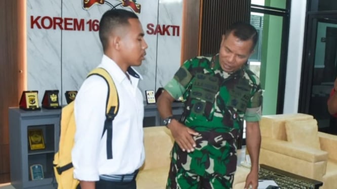 VIVA Militer: Danrem 161/WS Brigjen TNI Joao Xavier undang Joni ke Kupang