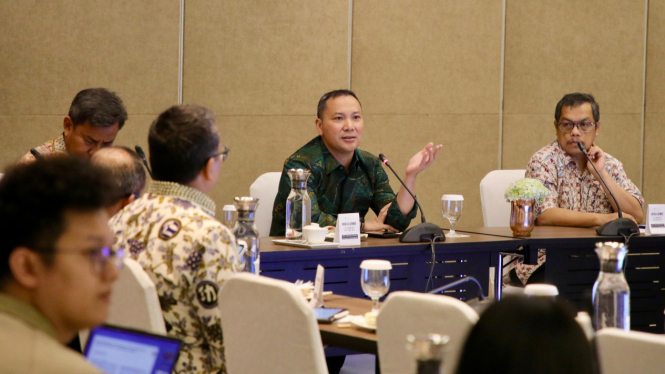 [dok. Deputi Bidang Koordinasi Infrastruktur dan Transportasi Kemenko Marves, Rachmat Kaimuddin, dalam konferensi pers di Jakarta, Rabu, 7 Agustus 2024]