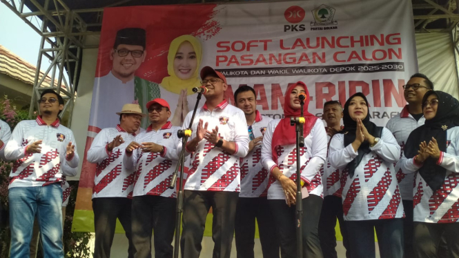 Soft launching pasangan Imam Budi Hartono- Ririn Farabi