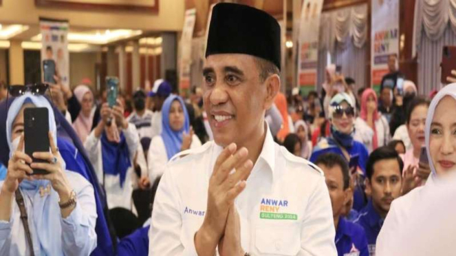 Bakal calon gubernur Sulteng Anwar Hafid.