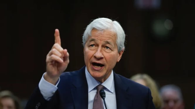 CEO JPMorgan Jamie Dimon Optimis Resesi AS di Depan Mata