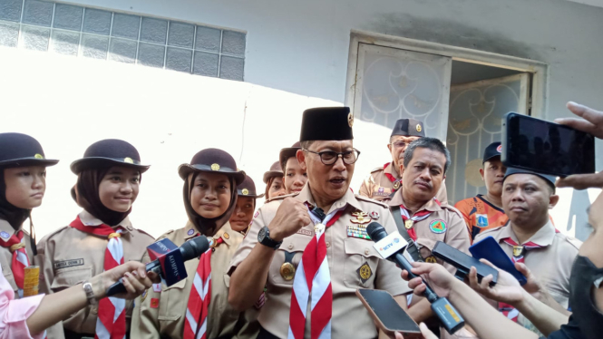 Ketua Kwartir Nasional (Kwarnas) Gerakan Pramuka Budi Waseso (Doc: Natania Longdong)