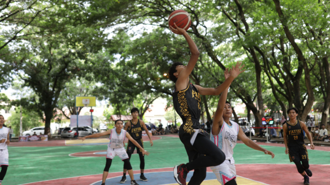 Turnamen bola basket bertajuk AMANAH Cup 2024