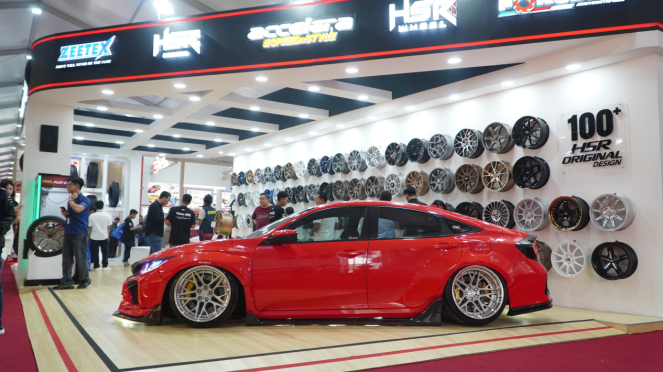 Booth HSR Wheel di GIIAS 2024