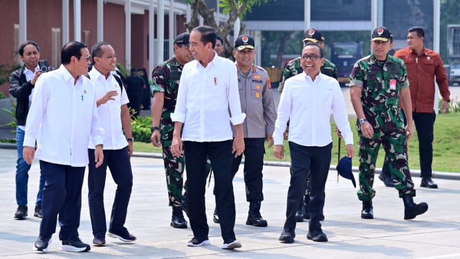 Jokowi Kembali ke IKN Berkantor Beberapa Hari