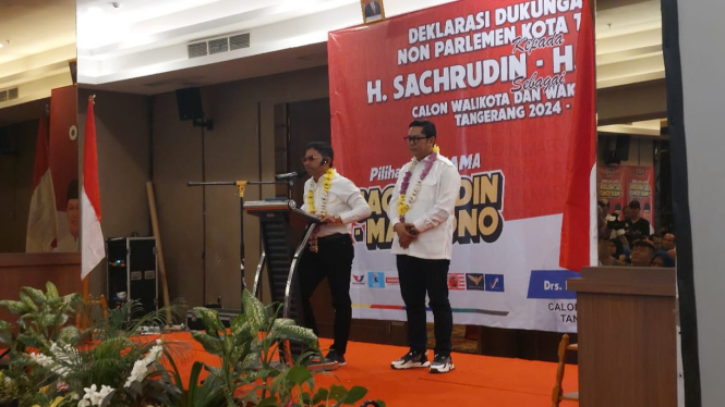 Deklarasi dukungan pada Sachrudin - Maryono Hasan di Pilkada 2024 Kota Tangerang