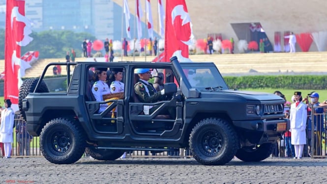 Kendaraan Taktis Maung Tangguh Buatan PT Pindad