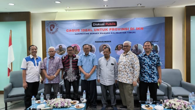 Diskusi Publik Rilis Survei LPI di Cagub Kaltim