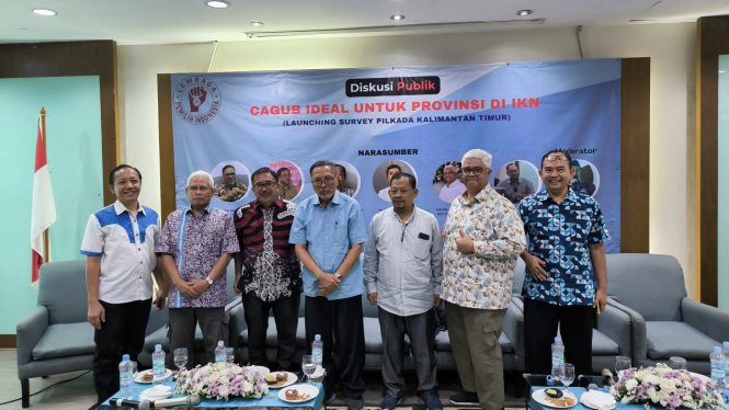 Diskusi Publik Rilis Survei LPI di Cagub Kaltim