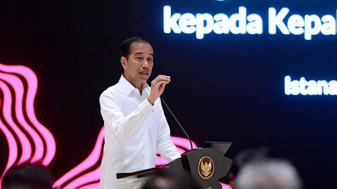 Presiden Jokowi Beri Arahan kepada Kepala Daerah se-Indonesia di IKN