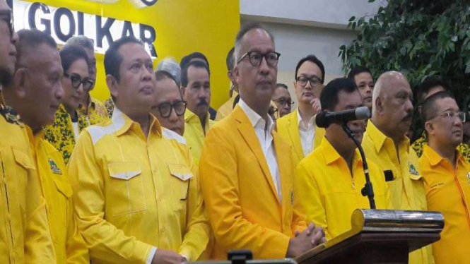 Plt Ketum Golkar Agus Gumiwang Kartasasmita.