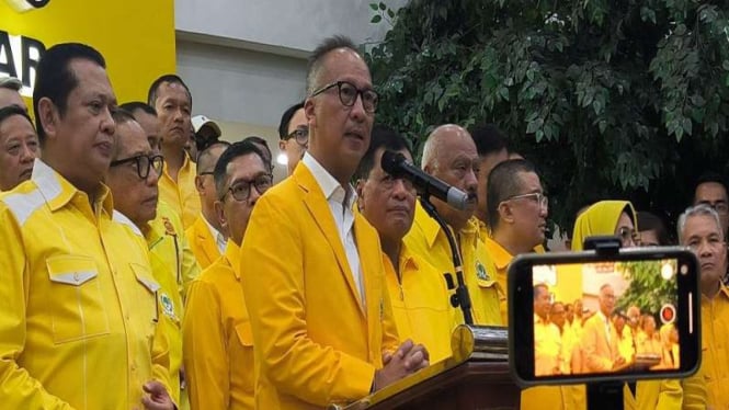 Plt Ketum Golkar Agus Gumiwang Kartasasmita.