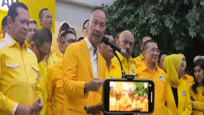 Plt Ketum Golkar Agus Gumiwang Kartasasmita.