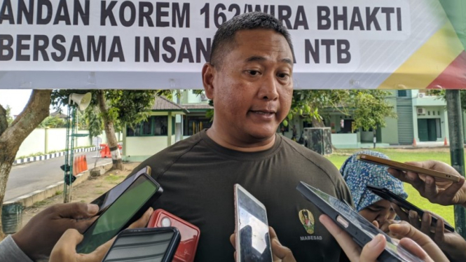 Komandan Korem 162/Wira Bhakti Brigjen TNI Agus Bhakti (Satria) 