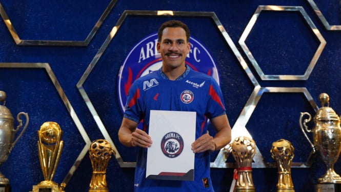 Pemain asing baru Arema FC, Pablo Oliveira 