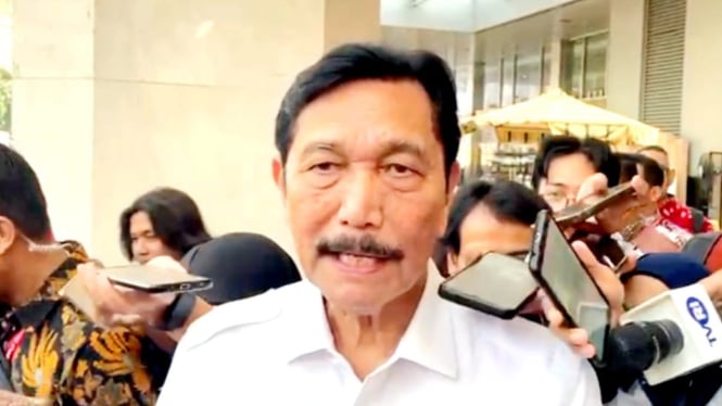 [dok. Menteri Koordinator Bidang Kemaritiman dan Investasi, Luhut Binsar Pandjaitan, di acara Supply Chain & National Capacity Summit 2024, di JCC Senayan, Jakarta, Rabu 14 Agustus 2024]