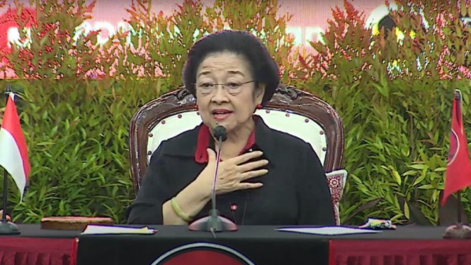 Ketua Umum PDIP Megawati Soekarnoputri.