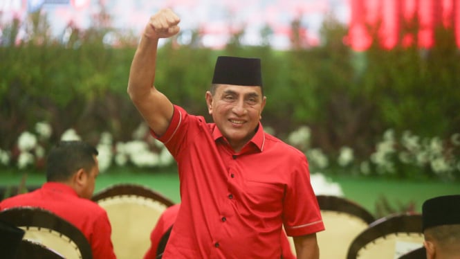 Edy Rahmayadi, Calon Gubernur Sumut yang diusung PDI-P