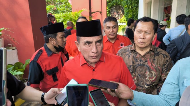 Edy Rahmayadi di DPP PDIP