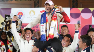 Menyambut dengan Bangga Veddriq Leonardo dan Rizki Juniansyah
