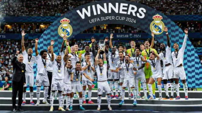 Real Madrid Juara Piala Super Eropa