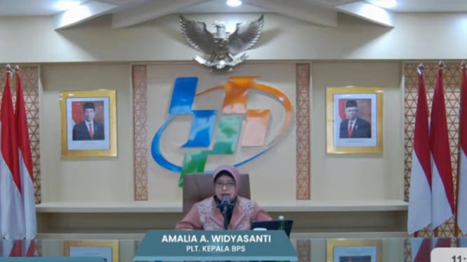 Plt Kepala BPS, Amalia Adininggar Widyasanti