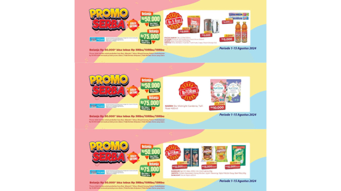 Promo Serba Alfamart periode 1-15 Agustus 2024