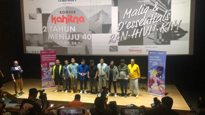 Konferensi Pers konser Kahitna Dua Tahun Menuju 40